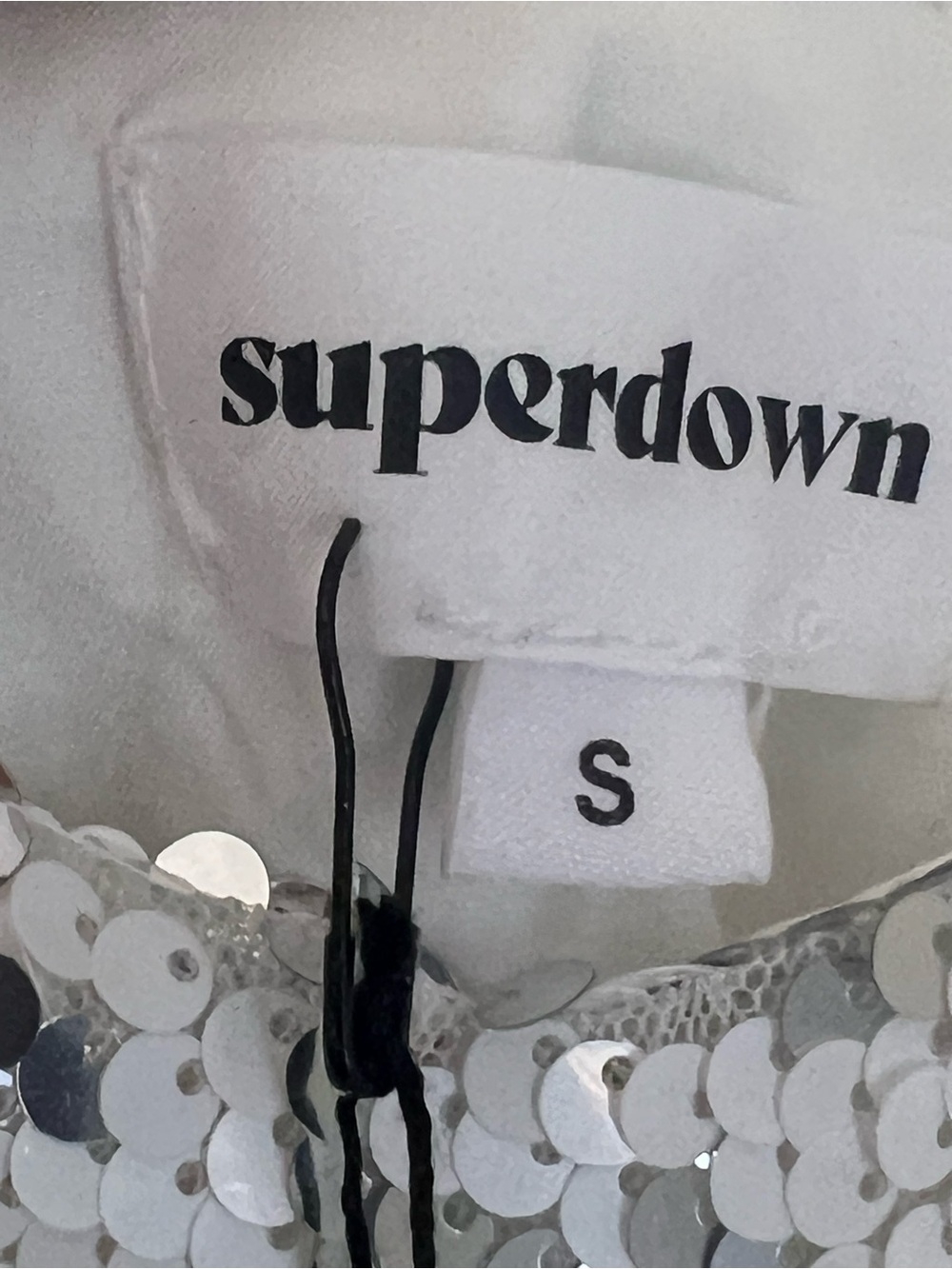superdown Bryanna Mini Dress in White Multi - Picture 7 of 12